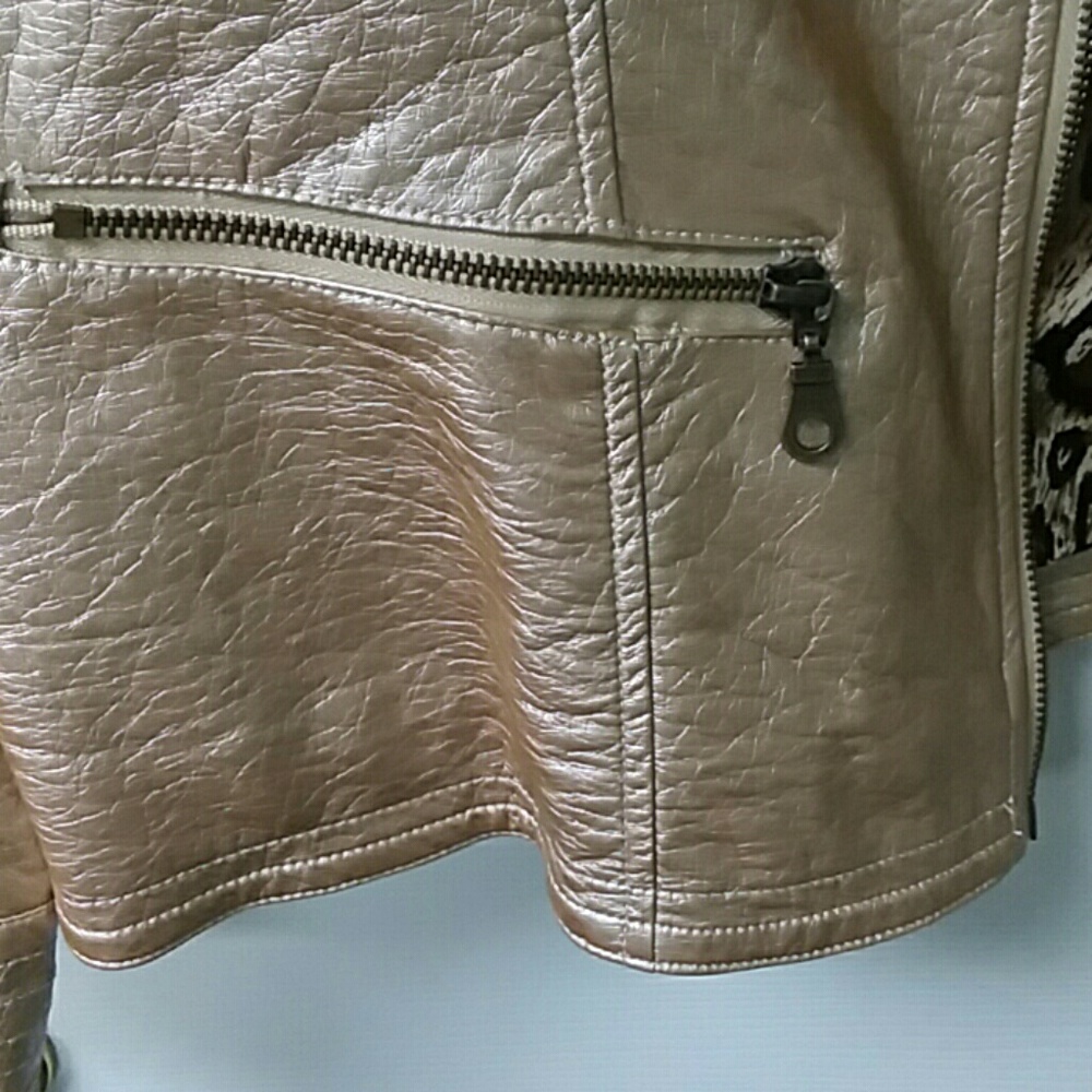 Multiples Polyurethane Jacket. Nwot - image 4